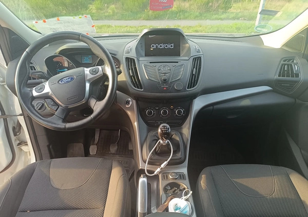 Ford Kuga cena 48600 przebieg: 164271, rok produkcji 2014 z Żary małe 67